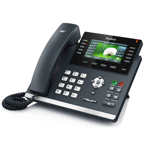 Yealink T46s Color Gigabit Desk Phone Loop Communications