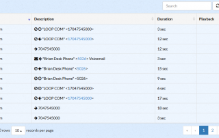 call logs