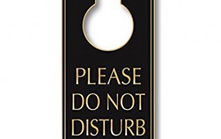 do not disturb