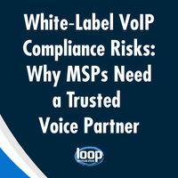White‑Label VoIP Compliance Risks: Why MSPs Need a Trusted Voice Partner